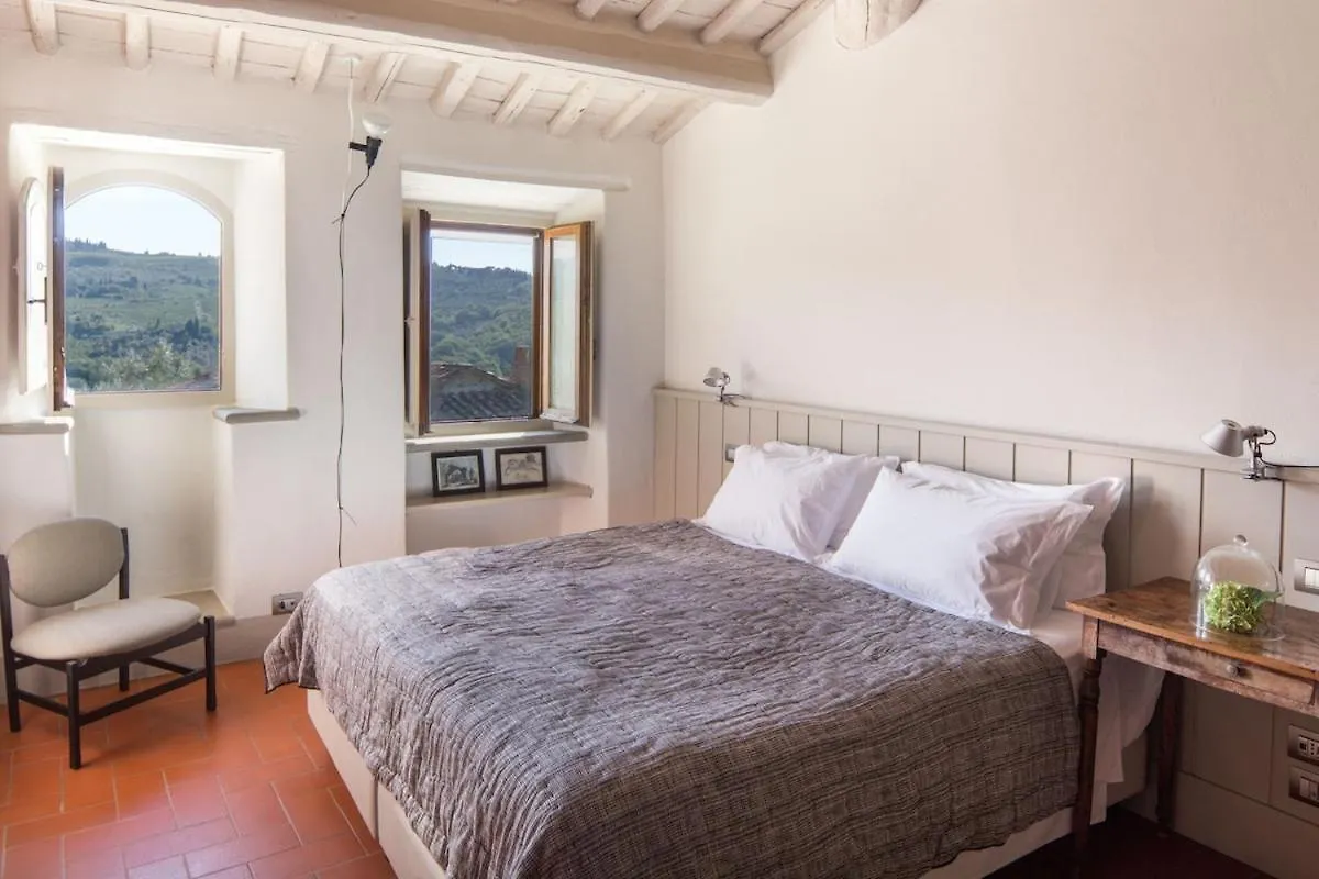 Unique Villa With Infinity Pool Inside Chianti Corti